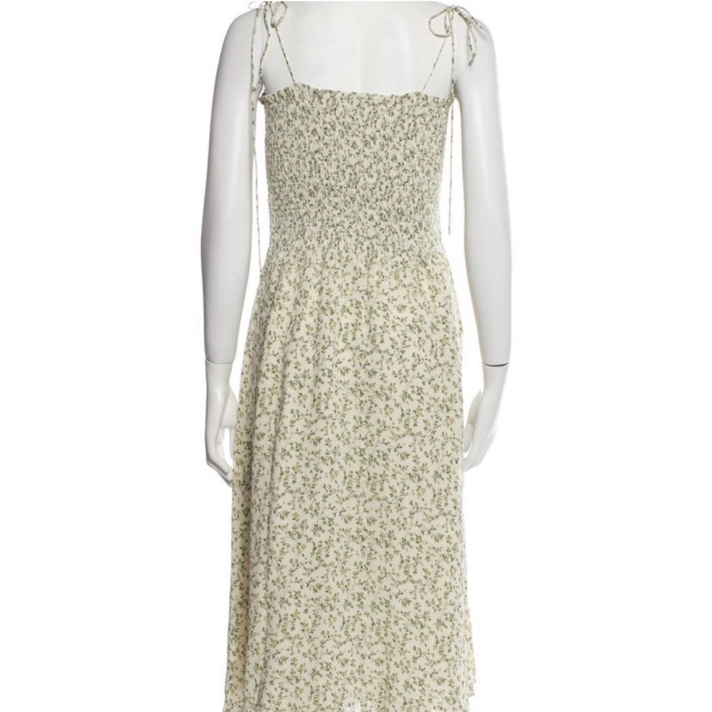 Reformation Sable Floral Smocked Midi Dress Small - Picture 3 of 8